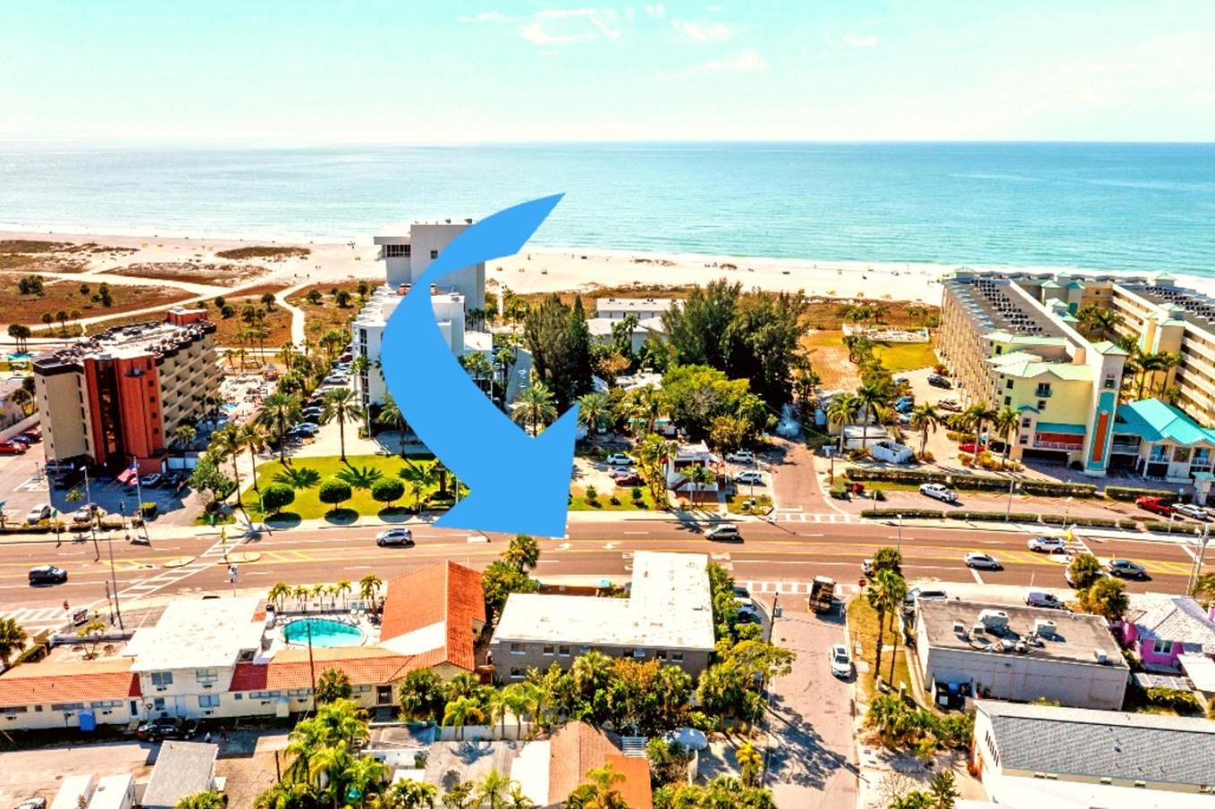 Boutique Beach Retreat Сант Пит Бич Экстерьер фото