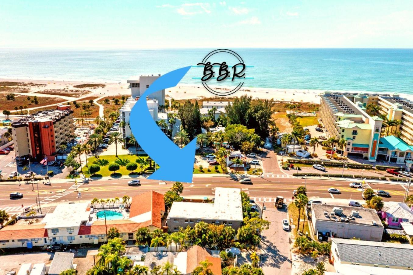 Boutique Beach Retreat Сант Пит Бич Экстерьер фото