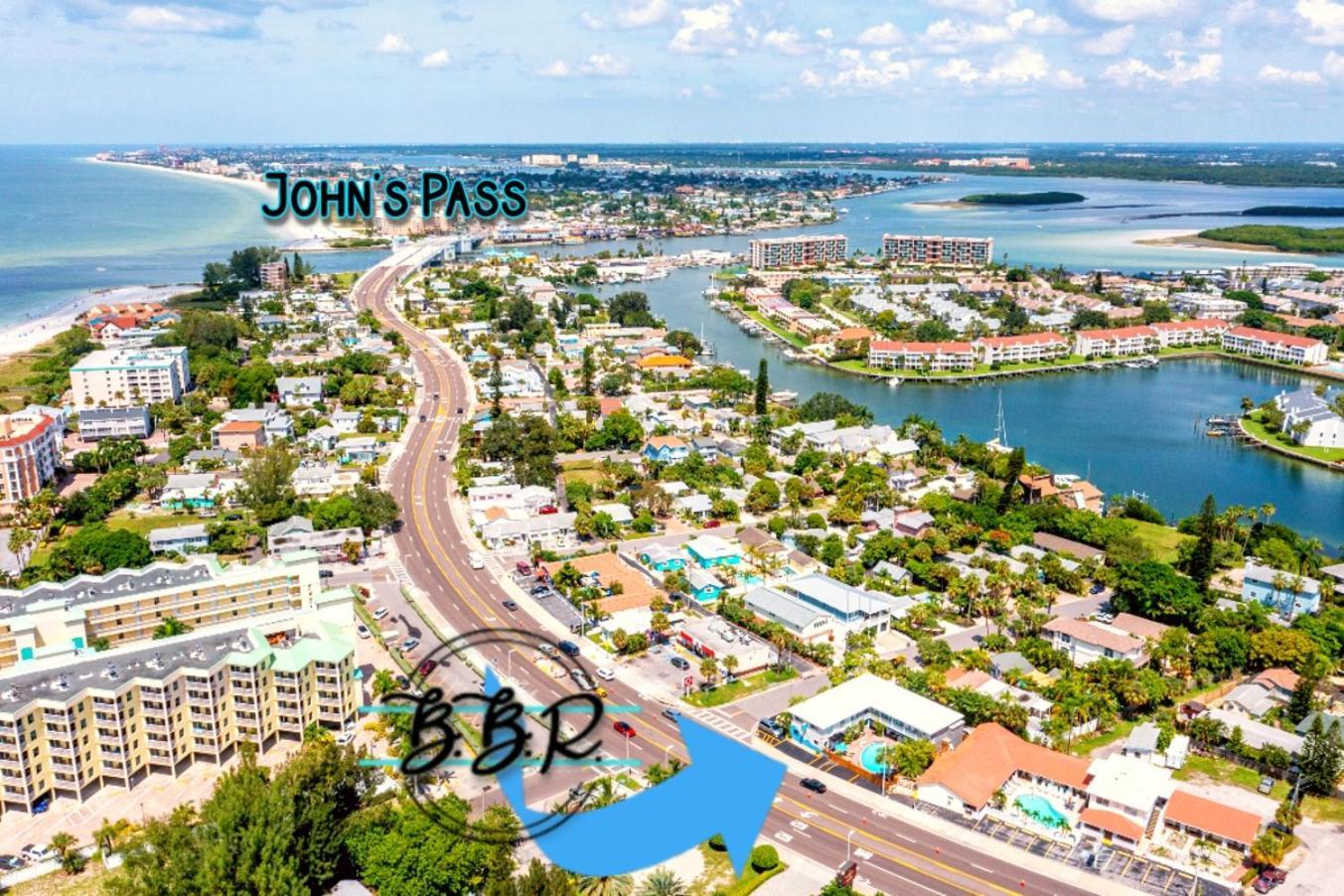Boutique Beach Retreat Сант Пит Бич Экстерьер фото