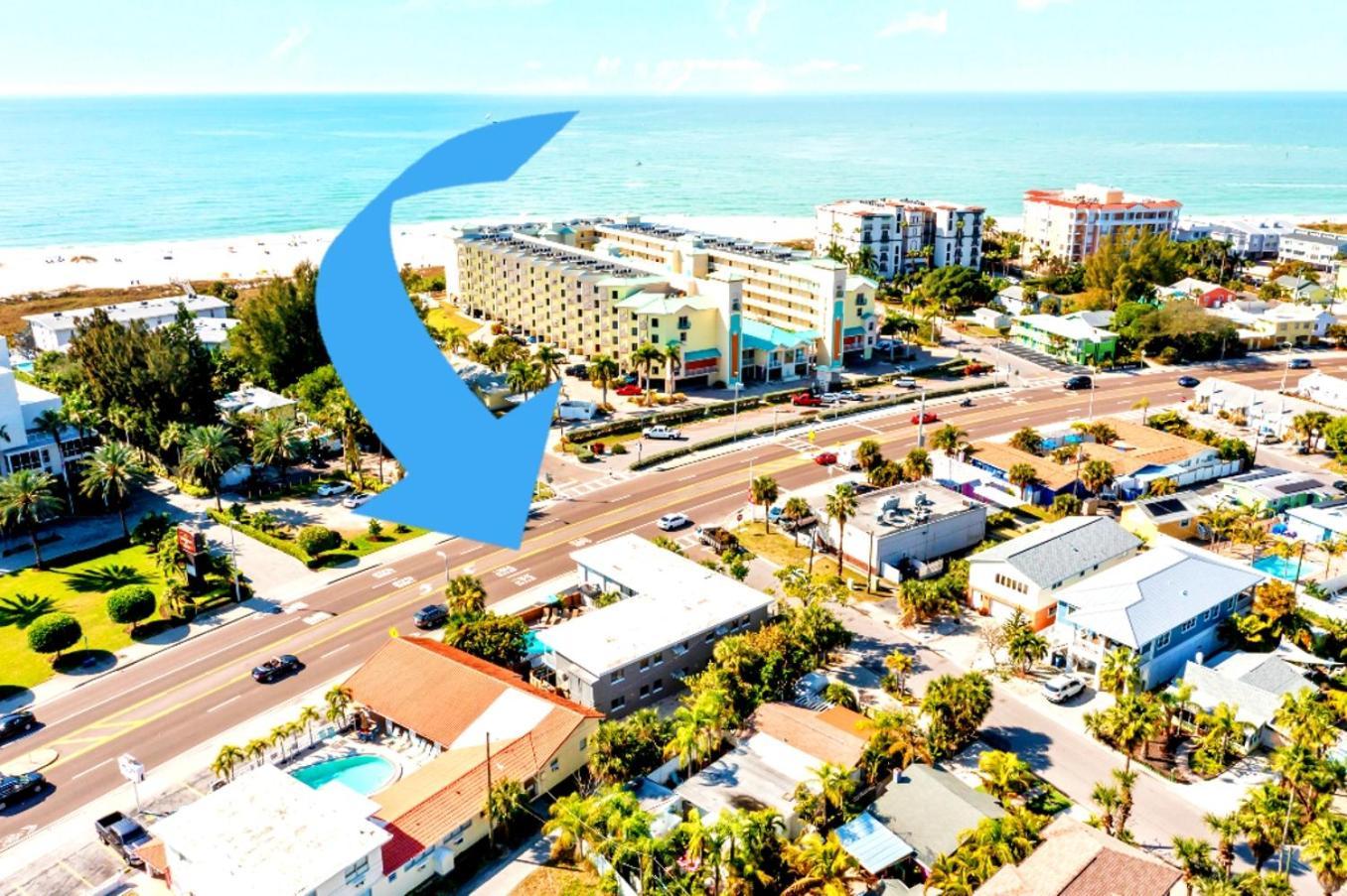 Boutique Beach Retreat Сант Пит Бич Экстерьер фото