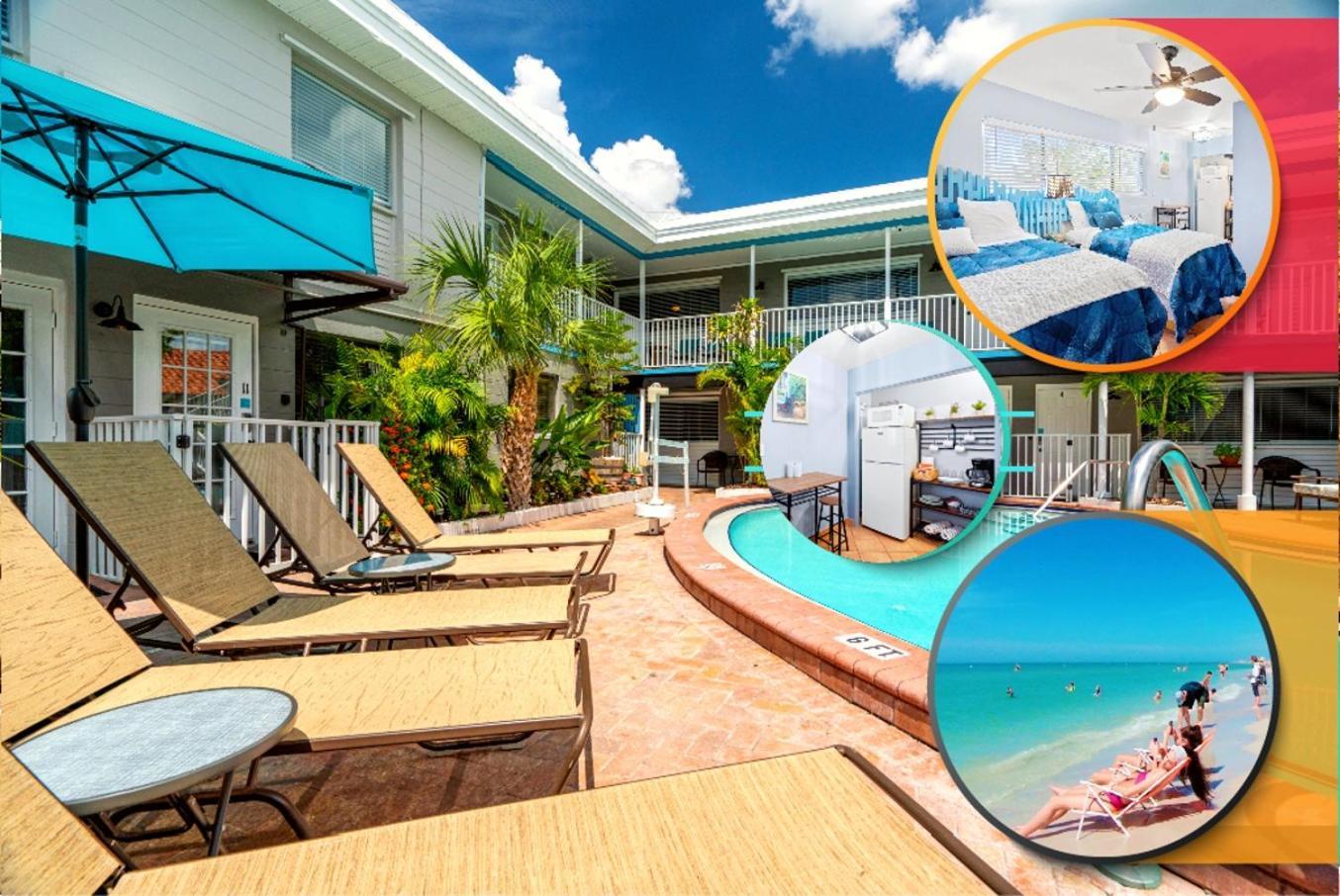 Boutique Beach Retreat Сант Пит Бич Экстерьер фото